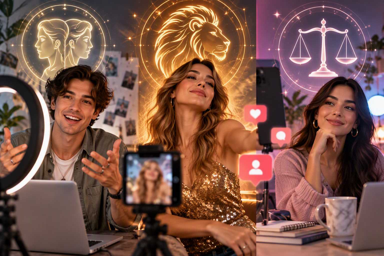 Qué signos zodiacales serian los mejores influencers en el 2024?