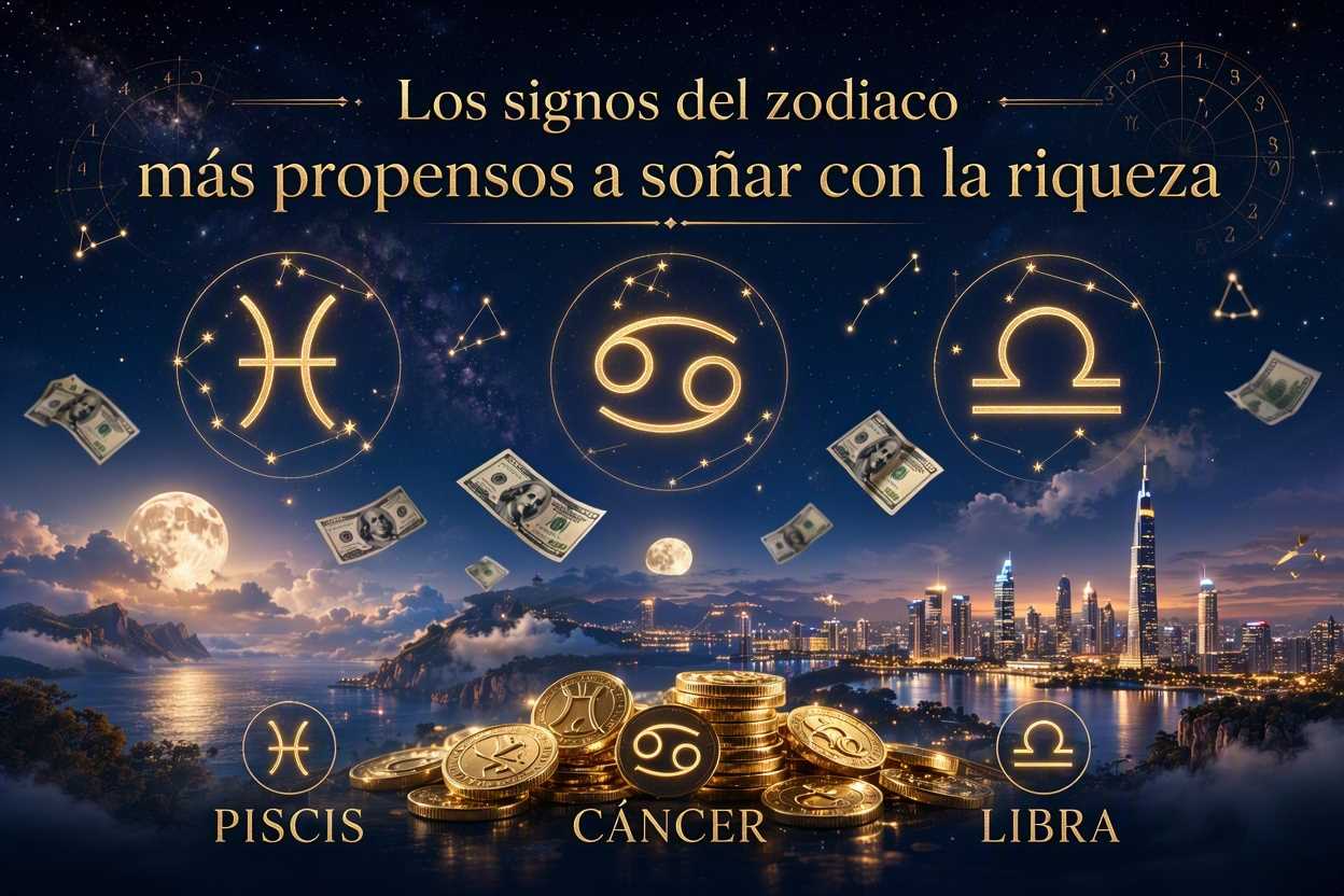 ¿Cuál es el signo del zodiaco que más sueña con ser rico? | Terra Horoscopos